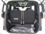 広々としたラゲージスペースを備えています。大きなものや長さのある荷物もしっかりと積み込めます。