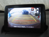 【バックカメラ】駐車時も後方が確認でき、便利です。