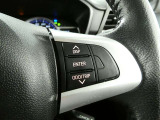 ステアリングスイッチで車両情報を切り替えて必要な情報を確認したりできます。