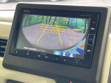 【バックカメラ】駐車時に後方がリアルタイム映像で確認できます。大型商業施設や立体駐車場での駐車時や、夜間のバック時に大活躍!運転スキルに関わらず、今や必須となった装備のひとつです!