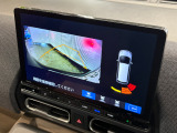 バックギアに入れると自動でバックカメラに切り替わります!車庫入れやバックが苦手な方に強ーい味方!