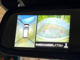 【アラウンドビューモニター】専用のカメラにより、上から見下ろしたような視点で360度クルマの周囲を確認することができます☆死角部分も確認しやすく、狭い場所での切り返しや駐車もスムーズに行えます。