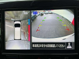もうお馴染み!車の周りが見れるアラウンドビューモニター!