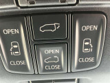 電動スライドドア!!荷物で手が塞がるなど簡単にドアの開閉が出来ます!何より力いらずで開閉OK!女性やお年寄りにも優しい。電動機能はOFFにもできますから元気なお子様の駆け出しも安心!