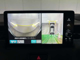 全周囲カメラが後退や駐車、様々な場面で運転をサポートしてくれます。
