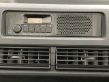 純正FM/AMラジオチューナーがついています。