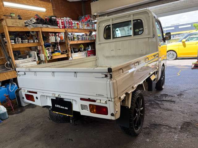スバル サンバートラック TB 4WD マッドタイヤ エアコン付 パワステ付
