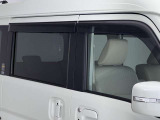 【サイドバイザー】雨の日も気にせず換気ができます。雨の日の喫煙時が非常に便利です。