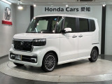 全国納車可 第三者機関証明書付  H SENSING 新車保証 試乗車 ワンオ-ナ- ナビLXU-242NBi TV Rカメラ CD録音 BTオ-ディオ DVD装備のN-BOXカスタム ターボ入庫!