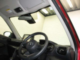 見通しのよいすっきりとした視界で、誰でも運転しやすいです。運転のしやすさは疲れにくさにも繋がりますよ♪