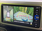 【パノラマモニター】専用のカメラにより、上から見下ろしたような視点で360度クルマの周囲を確認することができます☆死角部分も確認しやすく、狭い場所での切り返しや駐車もスムーズに行えます。