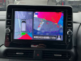 もうお馴染み!車の周りが見れるアラウンドビューモニター!