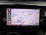 日産純正メモリーナビ。DVD再生・Bluetoothオーディオ対応。