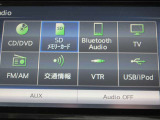 フルセグTV視聴可能・CD/DVD再生機能付きで、Bluetoothオーディオにも対応しております ♪