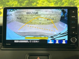【バックカメラ】駐車時に後方がリアルタイム映像で確認できます。大型商業施設や立体駐車場での駐車時や、夜間のバック時に大活躍!運転スキルに関わらず、今や必須となった装備のひとつです!