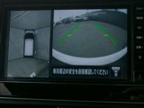 まるで上空から見下ろしているような感じで駐車が楽にできるインテリジェントアラウンドビューモニター!幅寄せが苦手な方でもサイドビューで確認することができますよ♪