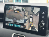 マルチビューカメラのお写真です。駐車が苦手な方でも楽に駐車が行えますね♪