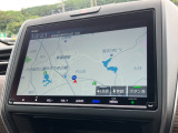 純正9インチインターナビ付きでフルセグ・DVD再生・Bluetoothなど付いてとても便利な車両です♪