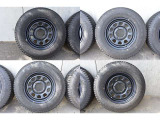 195/80R15 デイトナ15インチ&times;24年式GOODYEAR アイスナビカーゴ スタッドレスセットも付属しております♪