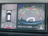 見下ろしているかのような映像で、駐車もスムーズに行ける!インテリジェントアラウンドビューモニターです。