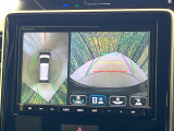【全方位モニター用カメラ】専用のカメラにより、上から見下ろしたような視点で360度クルマの周囲を確認することができます☆縦列駐車や幅寄せ時に活躍してくれます♪
