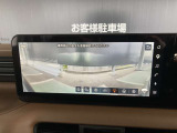 バックモニター バック時も安心です。