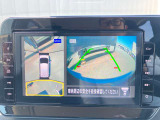 アラウンドビューモニター 駐車場での車庫入れや狭い道路での走行にカメラで確認が出来るので安心です。