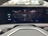 スピードメーターに地図を映し出すことが可能です。