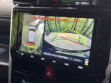【パノラミックビューモニター】専用のカメラにより、上から見下ろしたような視点で360度クルマの周囲を確認することができます☆死角部分も確認しやすく、狭い場所での切り返しや駐車もスムーズに行えます。