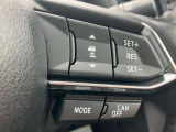 登録した速度に保ち走行するクルーズコントロール付き。高速やバイパスでの運転支援に役立つ便利アイテムです!