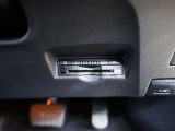 ETC車載器付きです。高速道路の料金所もスムーズに通過できます。