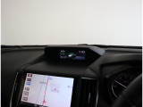 マルチファンクションディスプレイです。先進安全技術などの作動状況や燃費情報など、車両のさまざまな情報を表示できます。