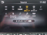 NissanConnectナビゲーションシステム(地デジ内蔵)(9インチワイドディスプレイ、ハンズフリーフォン、VICS(FM多重)、ボイスコマンド、Bluetooth対応、USB接続、HDMI接続、Apple CarPlay ・ Android Auto