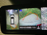 【アラウンドビューモニター】専用のカメラにより、上から見下ろしたような視点で360度クルマの周囲を確認することができます☆死角部分も確認しやすく、狭い場所での切り返しや駐車もスムーズに行えます。