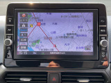 日産純正のナビになります。
