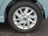 【タイヤ】 【純正14インチアルミホイール】《155/65R14》専用のアルミなのでお車のイメージぴったりですね!