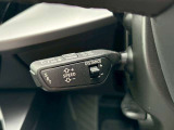 走行中 前方車両との車間距離を自動的に調整、アクセルやブレーキをコントロールし、設定された車間距離を保つアダプティブクルーズコントロールの設定レバーです。ブラインドタッチで簡単に操作できます。