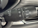 【オートライト(AUTO)】外の明るさをシステムが感知して、自動でヘッドライトが点灯します!ヘッドライトをつけ忘れを防ぐ便利機能です。