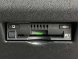 ETC車載器付きです。高速道路の料金所もスムーズに通過できます。