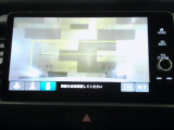 バックカメラの画像です。ガイドラインがスムースな車庫入れをサポートいたします!車庫入れの安心感がアップしますね☆