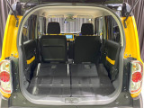 普段のお買い物や通勤、送迎等に十分な荷室スペースを確保しております。セカンドシートを倒すと、大きな荷物の積載も可能です♪