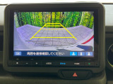 【バックカメラ】駐車時に後方がリアルタイム映像で確認できます。大型商業施設や立体駐車場での駐車時や、夜間のバック時に大活躍!運転スキルに関わらず、今や必須となった装備のひとつです!