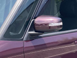 ウィンカードアミラー☆ライトの点滅で対向車、歩行者などに曲がることを知らせることができるので安心・安全につながりますね♪