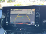 【 バックカメラ 】駐車が苦手な方でも映像で後方の安全確認もしっかり♪見えない死角の部分や距離感などモニター確認することが可能です!//