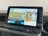【バックカメラ】リバースにするだけで映ります、後方の安全確認や、狭い駐車場での車庫入れ、雨の日や夜間など視界の悪い時に便利です!安全にバックする為には欠かせない装備です。