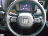 安全運転システムホンダセンシング装備!オーディオリモートコントロールボタン付き♪ハンドルを握ったまま操作できます☆