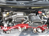 自慢のエンジンはパワードbyHONDAです。精度とバランスにこだわって、低回転からスムースなパワーを発揮します。