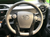 【ステアリングスイッチ】運転中、前方から目線をそらすことなく、オーディオ等の操作が可能な便利機能!安心&快適なドライブを演出してくれます♪