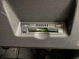 高速道路の料金支払いもスムーズに行えるETCを装備しています。快適なドライブをサポートします。