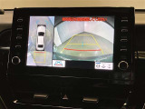 バックギアに入れると、このように後方が映し出されます!駐車の際とても安心!便利!最終確認はご自身の目と耳で必ず行ってください!